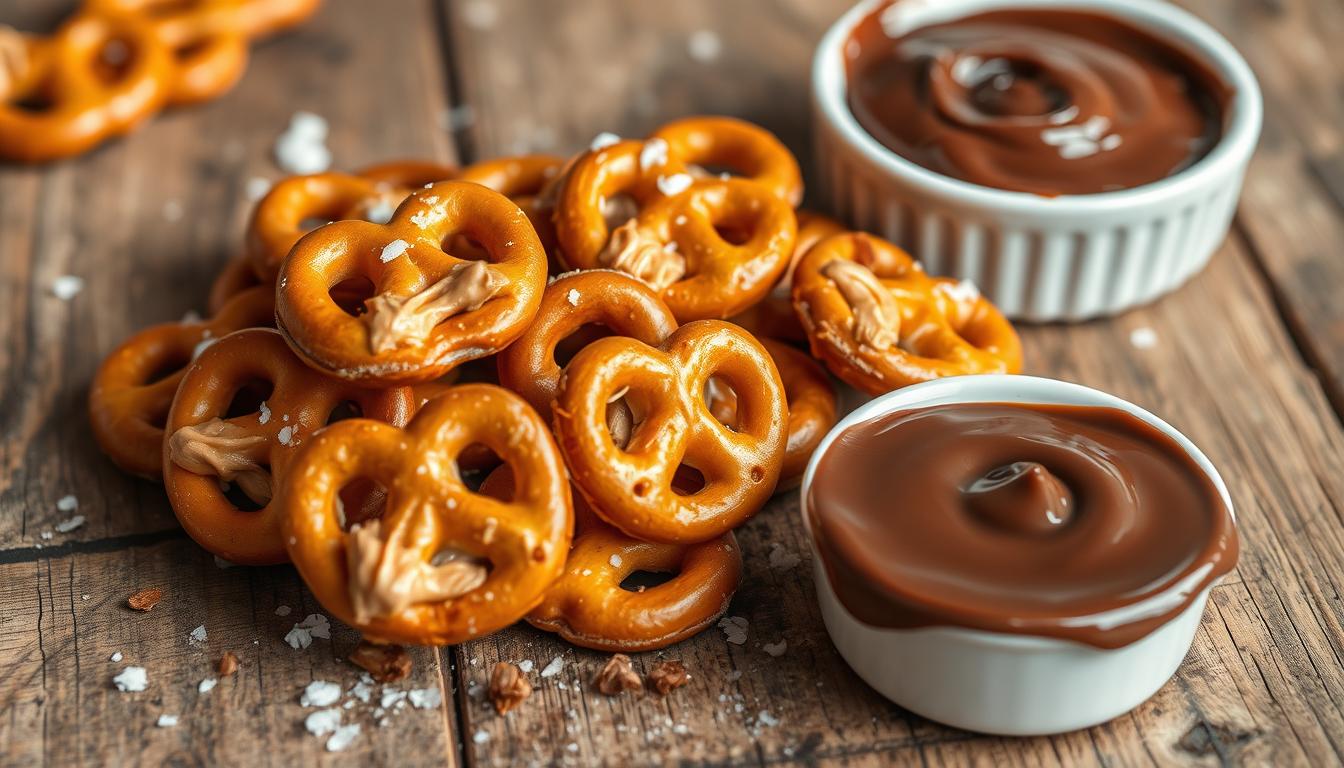 peanut butter pretzels